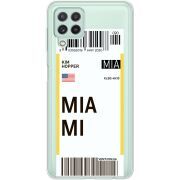 Прозрачный чехол BoxFace Samsung A225 Galaxy A22 Ticket Miami