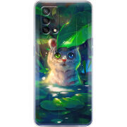 Чехол BoxFace OPPO A74 White Tiger Cub