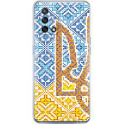 Чехол BoxFace OPPO A74 Тризуб Вишивка