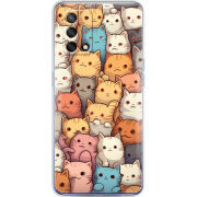 Чехол BoxFace OPPO A74 Котики муркотики