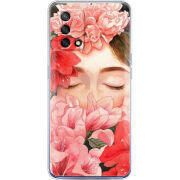 Чехол BoxFace OPPO A74 Girl in Flowers