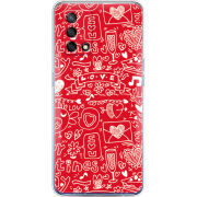 Чехол BoxFace OPPO A74 Happy Valentines