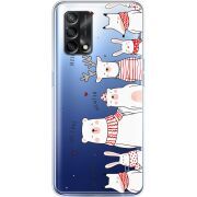 Прозрачный чехол BoxFace OPPO A74 The Friendly Beasts