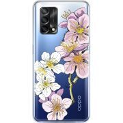 Прозрачный чехол BoxFace OPPO A74 Cherry Blossom