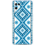 Чехол BoxFace OPPO A54 Блакитний Орнамент