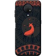 Черный чехол BoxFace Nokia G20 Ornament