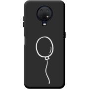 Черный чехол BoxFace Nokia G20 Balloon