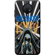 Черный чехол BoxFace Nokia G20 Привид Києва в дії