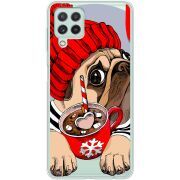 Прозрачный чехол BoxFace Samsung M325F Galaxy M32 Winter Puggy