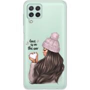 Прозрачный чехол BoxFace Samsung M325F Galaxy M32 love is in the air