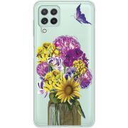 Прозрачный чехол BoxFace Samsung M325F Galaxy M32 My Bouquet