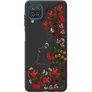 Черный чехол BoxFace Samsung A225 Galaxy A22 3D Ukrainian Muse