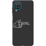 Черный чехол BoxFace Samsung A225 Galaxy A22 Pew Pew
