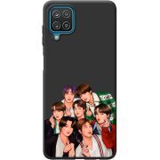 Черный чехол BoxFace Samsung A225 Galaxy A22 BTS