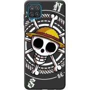 Черный чехол BoxFace Samsung A225 Galaxy A22 One Piece Компас