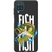 Черный чехол BoxFace Samsung M325F Galaxy M32 Fish
