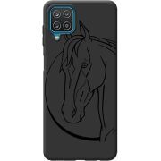 Черный чехол BoxFace Samsung M325F Galaxy M32 Horse