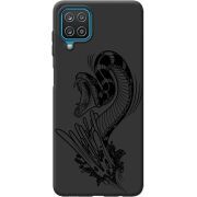 Черный чехол BoxFace Samsung M325F Galaxy M32 Snake