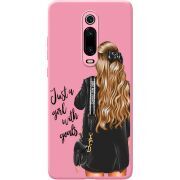 Розовый чехол BoxFace Xiaomi Mi 9T / Mi 9T Pro Just Girl