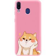 Розовый чехол BoxFace Samsung M205 Galaxy M20 