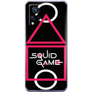 Чехол Uprint Vivo V21 siquid game игра в кальмара