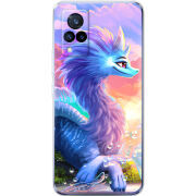 Чехол Uprint Vivo V21 Дракон Сісу