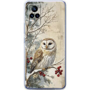 Чехол Uprint Vivo V21E Christmas Owl
