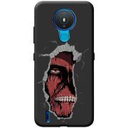 Черный чехол BoxFace Nokia 1.4 Нападение на Титана