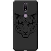 Черный чехол BoxFace Nokia 2.4 Tiger