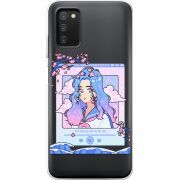 Прозрачный чехол BoxFace Samsung Galaxy A03s (A037) The Sakuras Will Cry For You