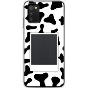 Прозрачный чехол BoxFace Samsung Galaxy A03s (A037) Cow