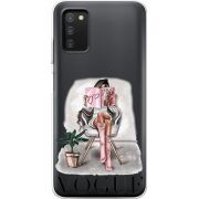 Прозрачный чехол BoxFace Samsung Galaxy A03s (A037) VOGUE