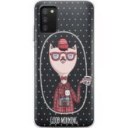 Прозрачный чехол BoxFace Samsung Galaxy A03s (A037) Good Morning