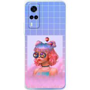 Чехол BoxFace Vivo Y31 Girl in the Clouds
