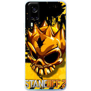 Чехол BoxFace Vivo Y31 StandOff 2 gold