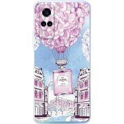 Чехол со стразами Vivo Y31 Perfume bottle