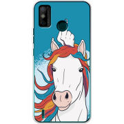 Чехол BoxFace Tecno Spark 6 Go Fuck Unicorn