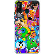 Чехол BoxFace Tecno Spark 6 Go friends brawl stars