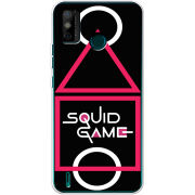 Чехол BoxFace Tecno Spark 6 Go siquid game игра в кальмара