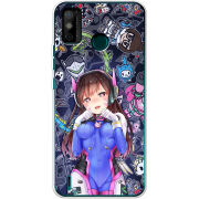 Чехол BoxFace Tecno Spark 6 Go Overwatch D.VA