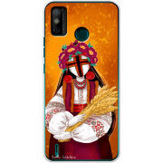 Чехол BoxFace Tecno Spark 6 Go Motanka by H Soldatkina