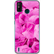 Чехол BoxFace Tecno Spark 6 Go Pink Flowers