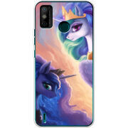 Чехол BoxFace Tecno Spark 6 Go My Little Pony Rarity  Princess Luna