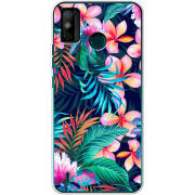 Чехол BoxFace Tecno Spark 6 Go flowers in the tropics