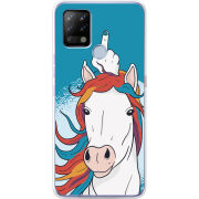 Чехол BoxFace Tecno POVA Fuck Unicorn