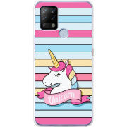 Чехол BoxFace Tecno POVA Unicorn
