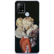 Чехол BoxFace Tecno POVA Exquisite White Flowers