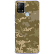 Чехол BoxFace Tecno POVA Камуфляж ЗСУ