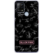 Чехол BoxFace Tecno POVA Blackpink автограф