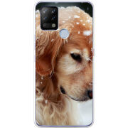 Чехол BoxFace Tecno POVA Golden Retriever